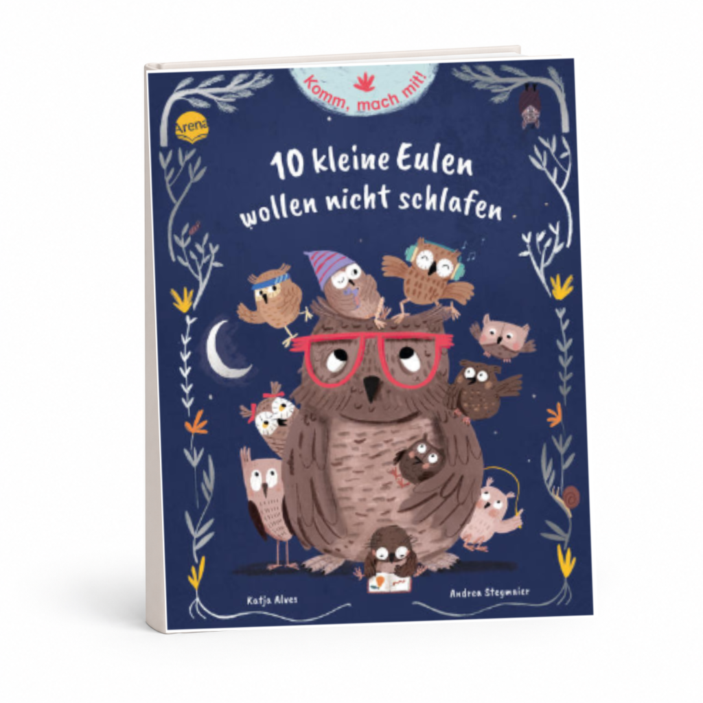 10 kleine Eulen wollen nicht schlafen – liebevolles Einschlafbilderbuch