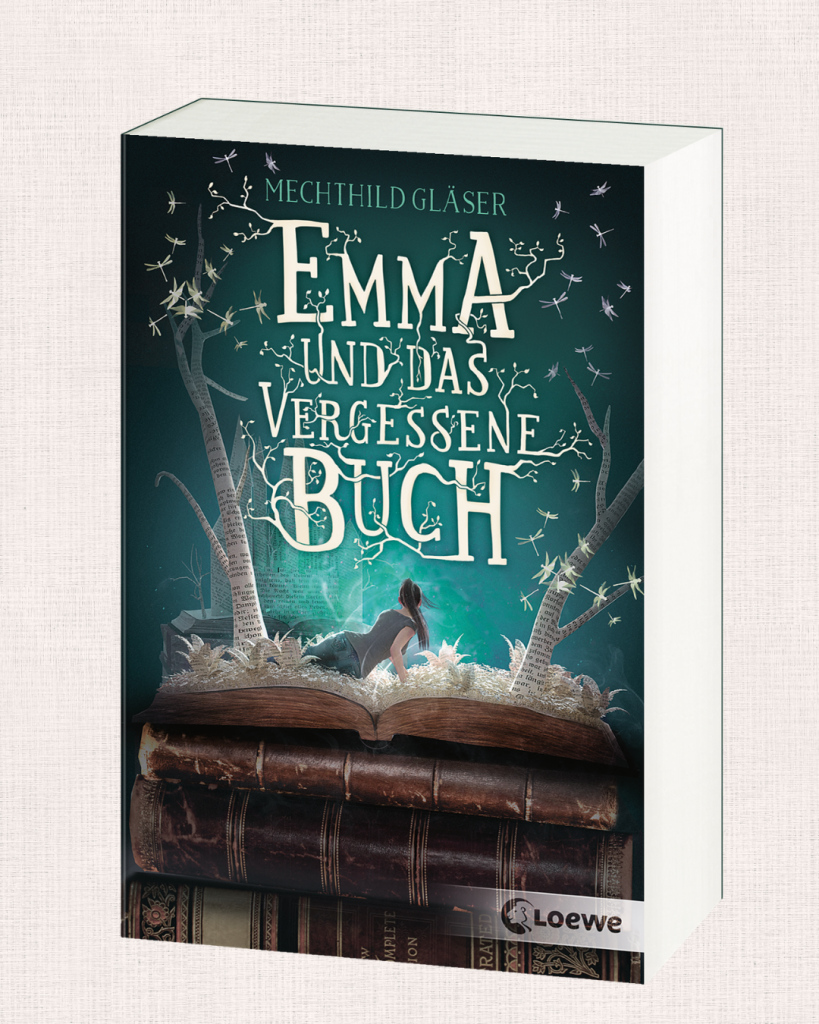 Atmosphärisches Fantasy-Abenteuer über ein magisches Buch, Geheimnisse und literarische Magie.