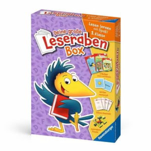 Deine große Leseraben-Box – Lesen lernen mit Spaß